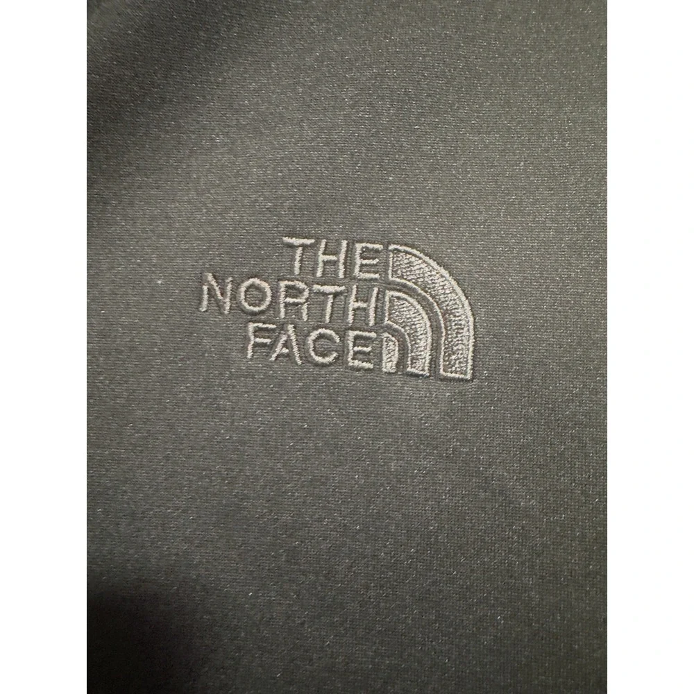 The North‎ Face Mens WindWall Softshell Vest Black Full Zip Fleece Lined Medium
